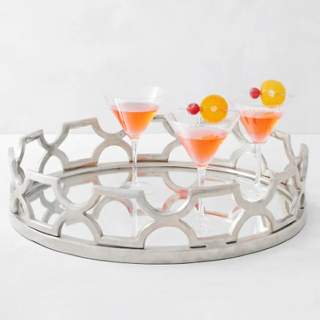 Abigail Aluminum Tray
