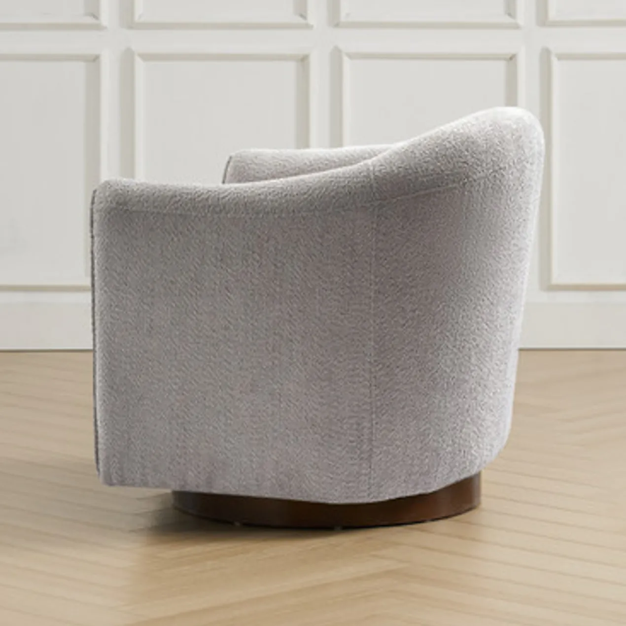 Adrian Swivel Chair - Grey