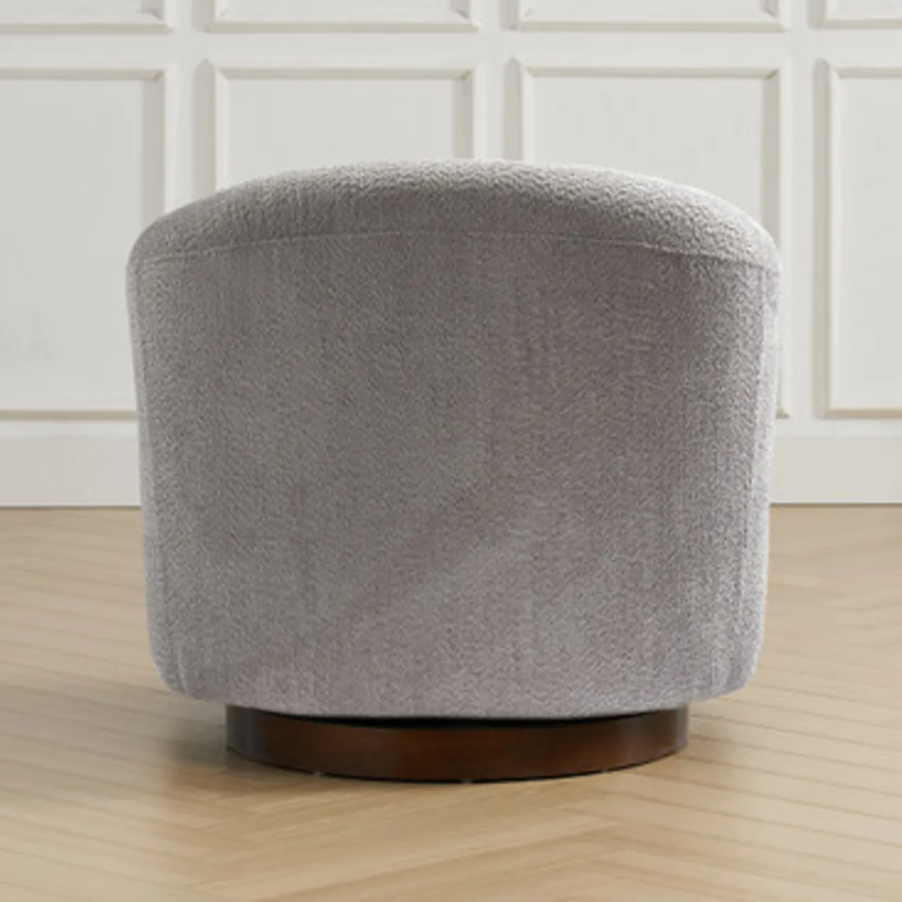 Adrian Swivel Chair - Grey