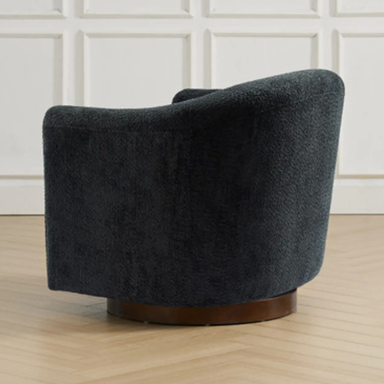 Adrian Swivel Chair - Black