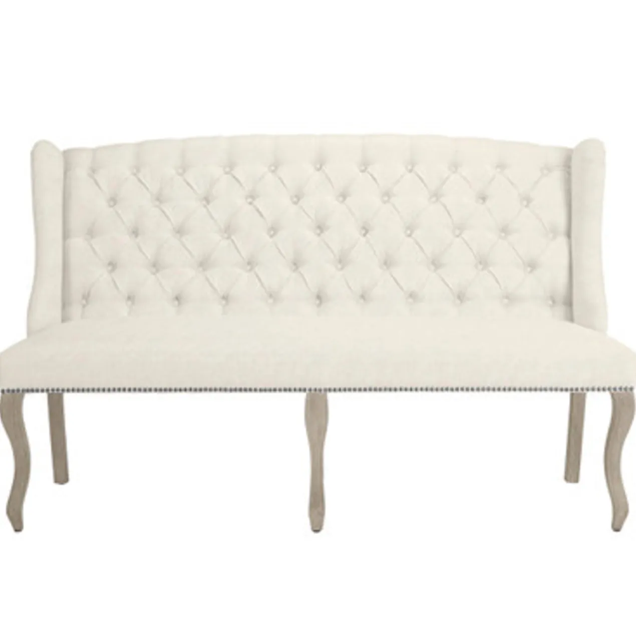 Archer Banquette - Natural Grey