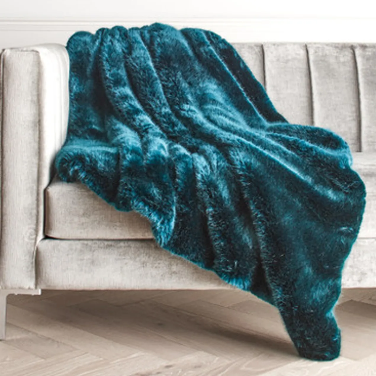Bijou Throw - Cerulean