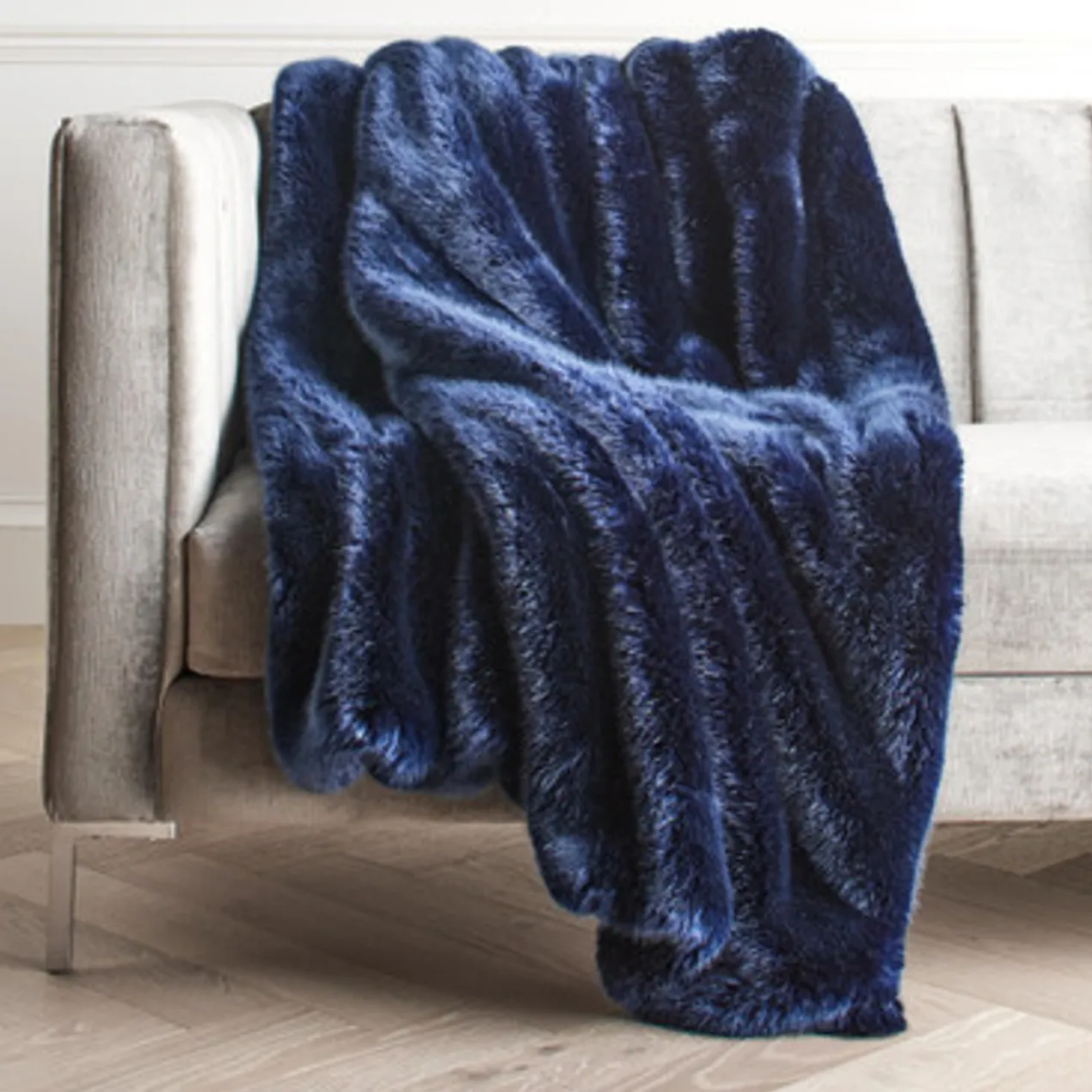 Bijou Throw - Sapphire