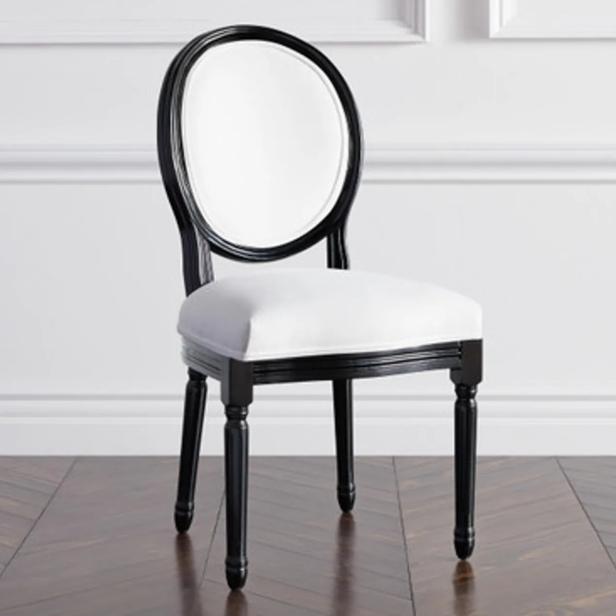 Camille Dining Chair - High Gloss Black