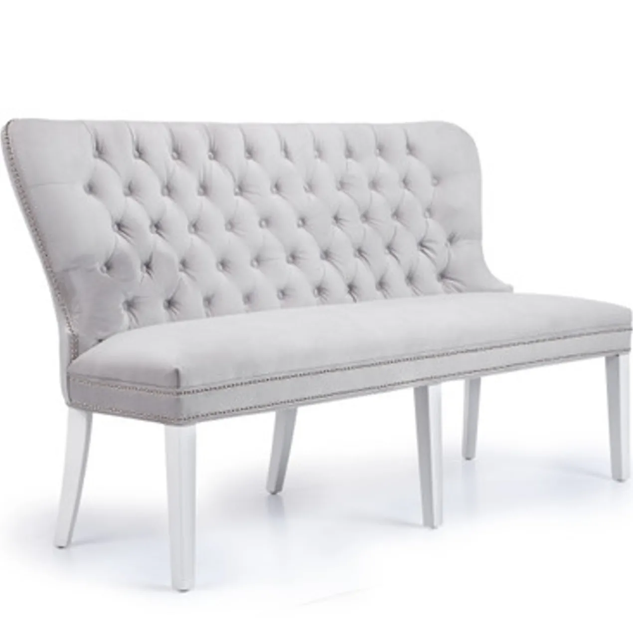 Charlotte Banquette - High Gloss White