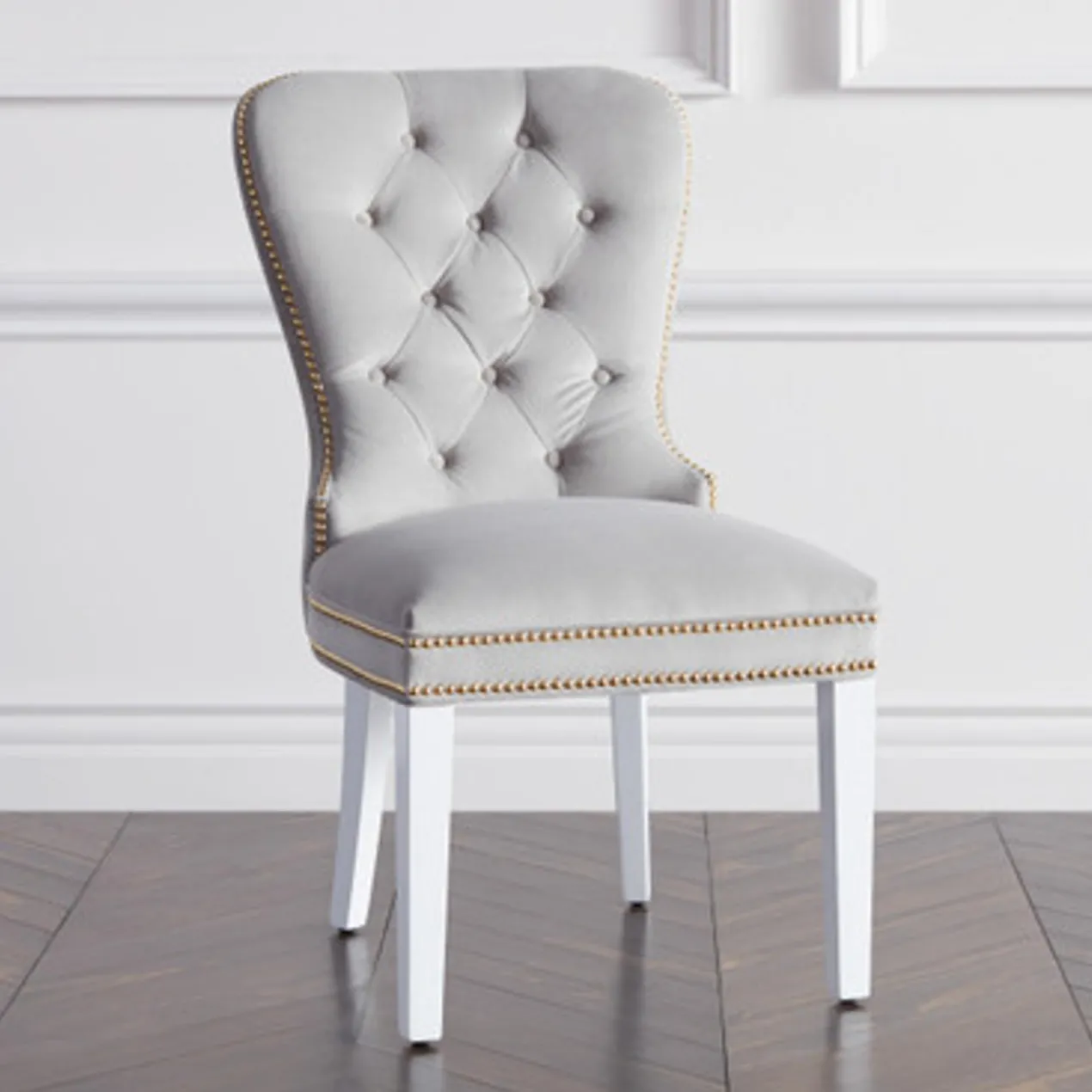 Charlotte Dining Chair - High Gloss White
