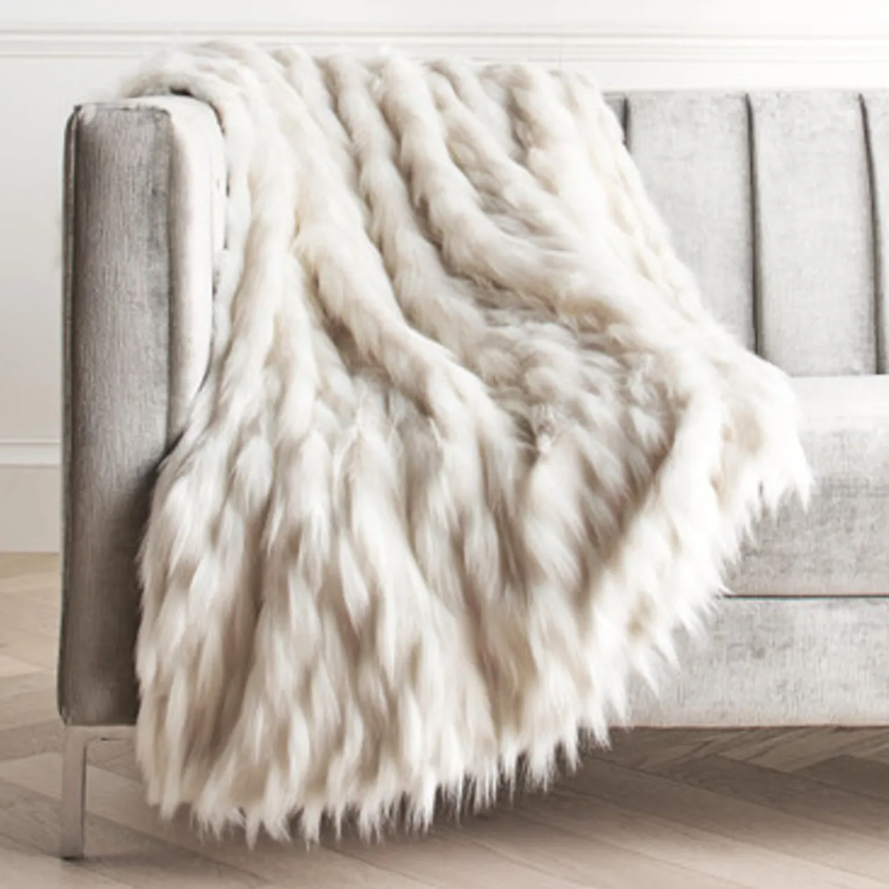Corseca Throw - Ivory