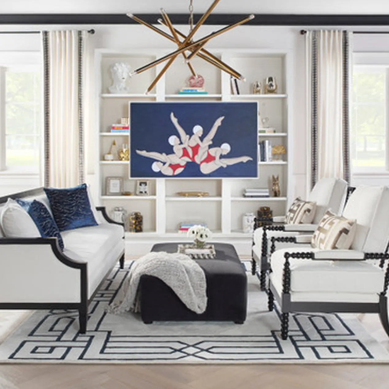 Ezra Oversized Ottoman