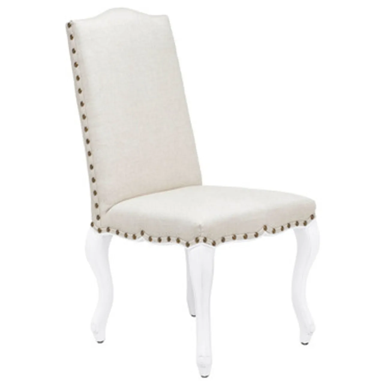 Florette Dining Chair - High Gloss White