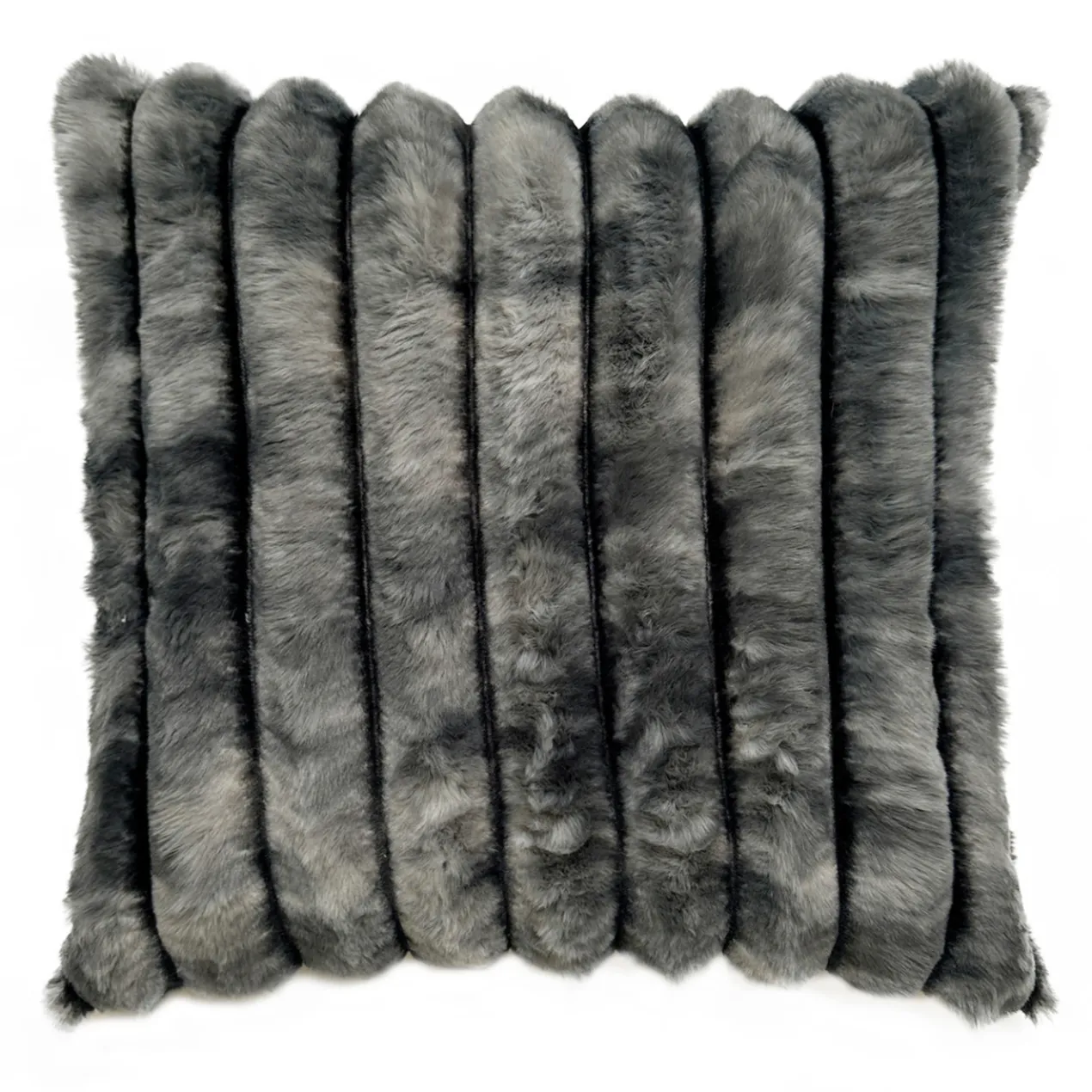Fur Channel 20" -  Charcoal