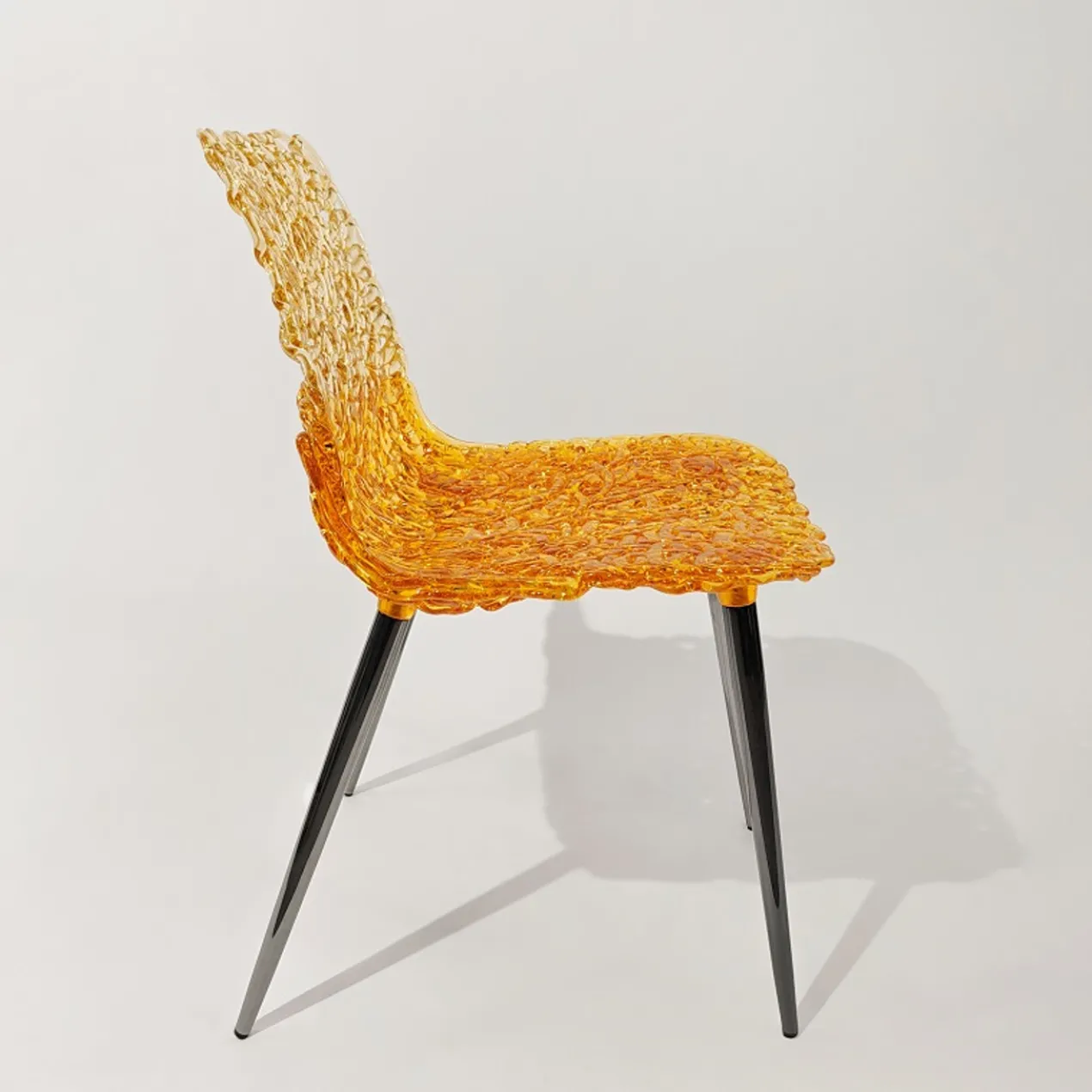 Golden Gradient Dining Chair