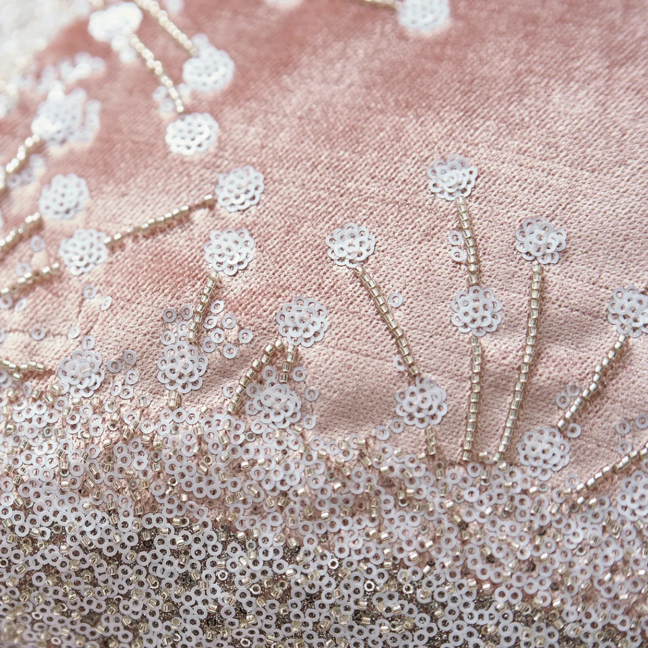 Grace Holiday Pillow 20" - Blush