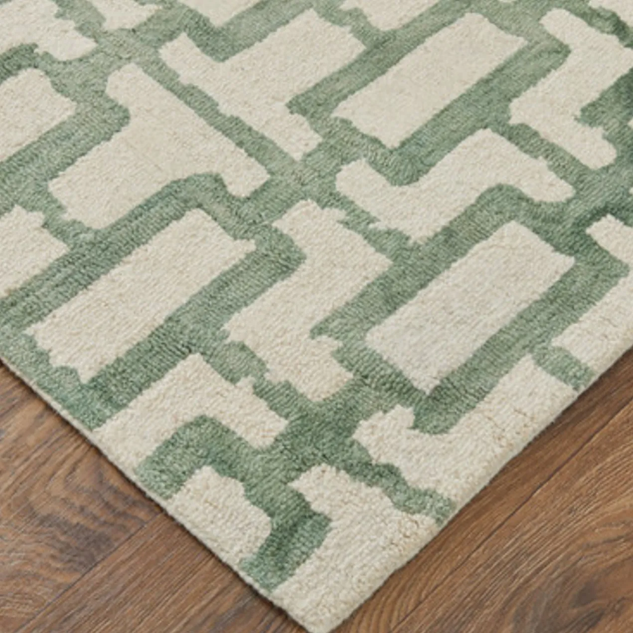 Jacqueline Rug - Ivory/Green