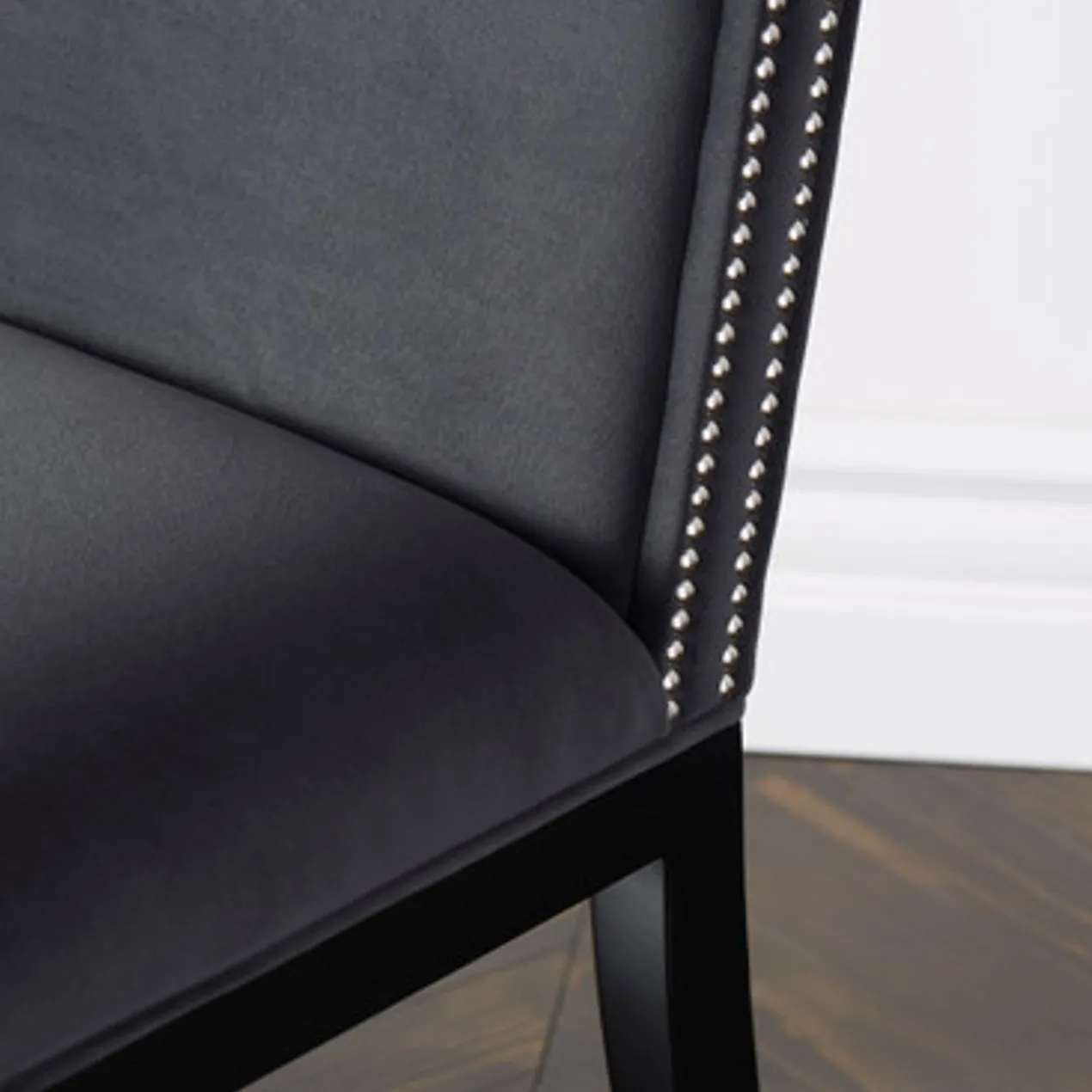 Jasmine Dining Chair - Matte Black