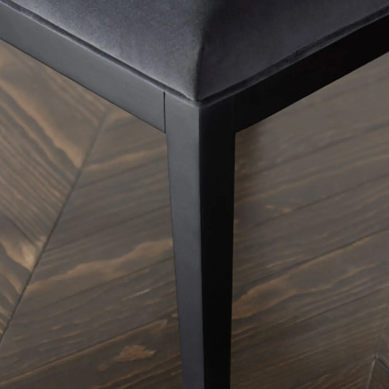 Jasmine Dining Chair - Matte Black