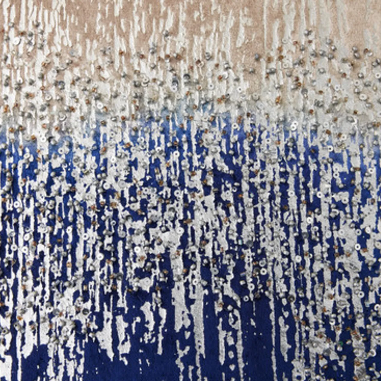 Joie De Vivre Pillow 22" - Sapphire