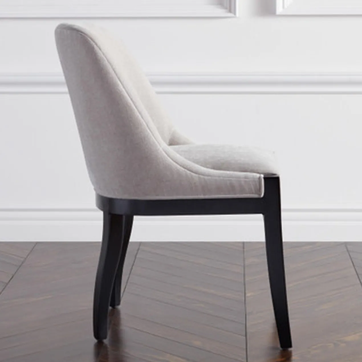 Lily Dining Chair - Matte Black