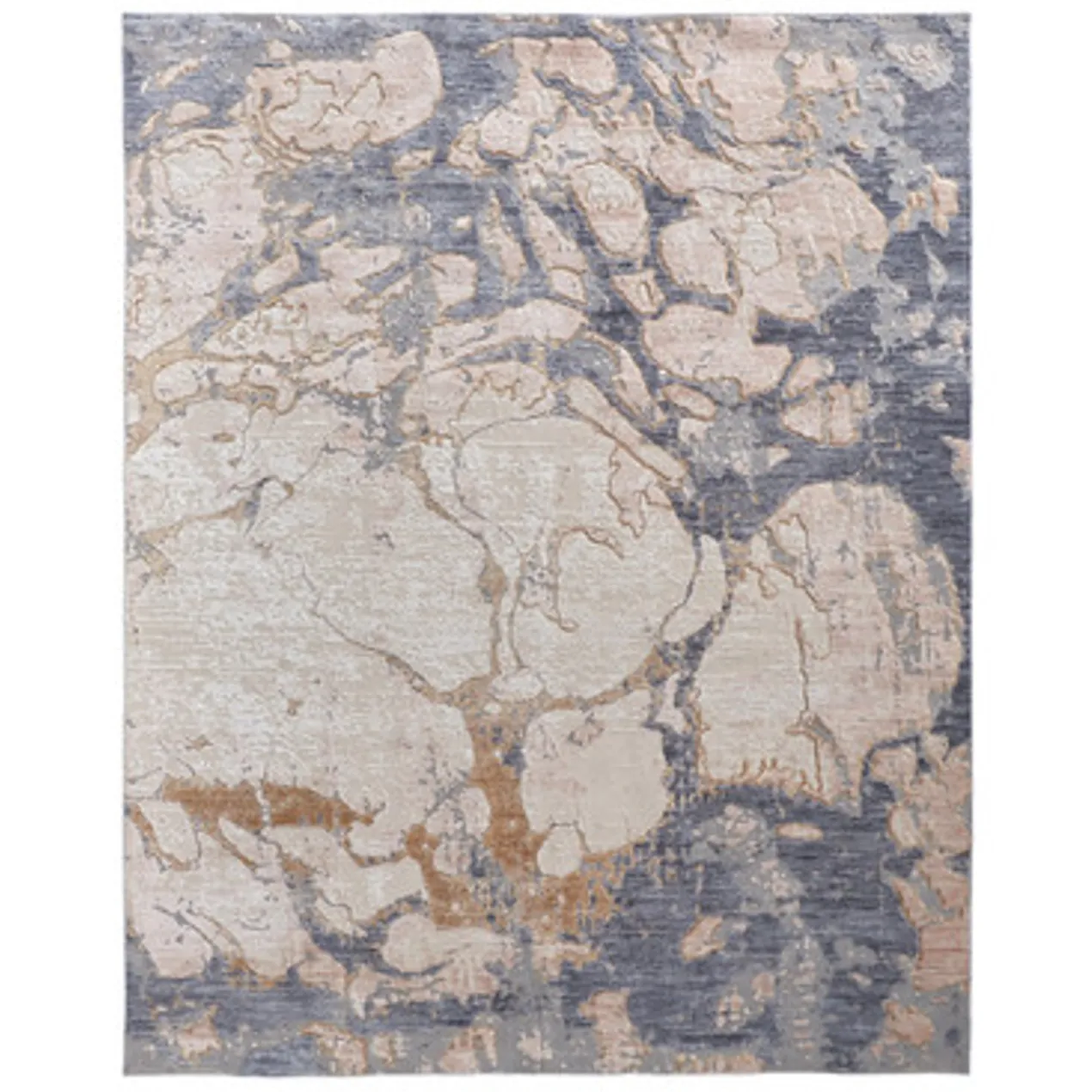 Mabel Rug - Beige/Blue