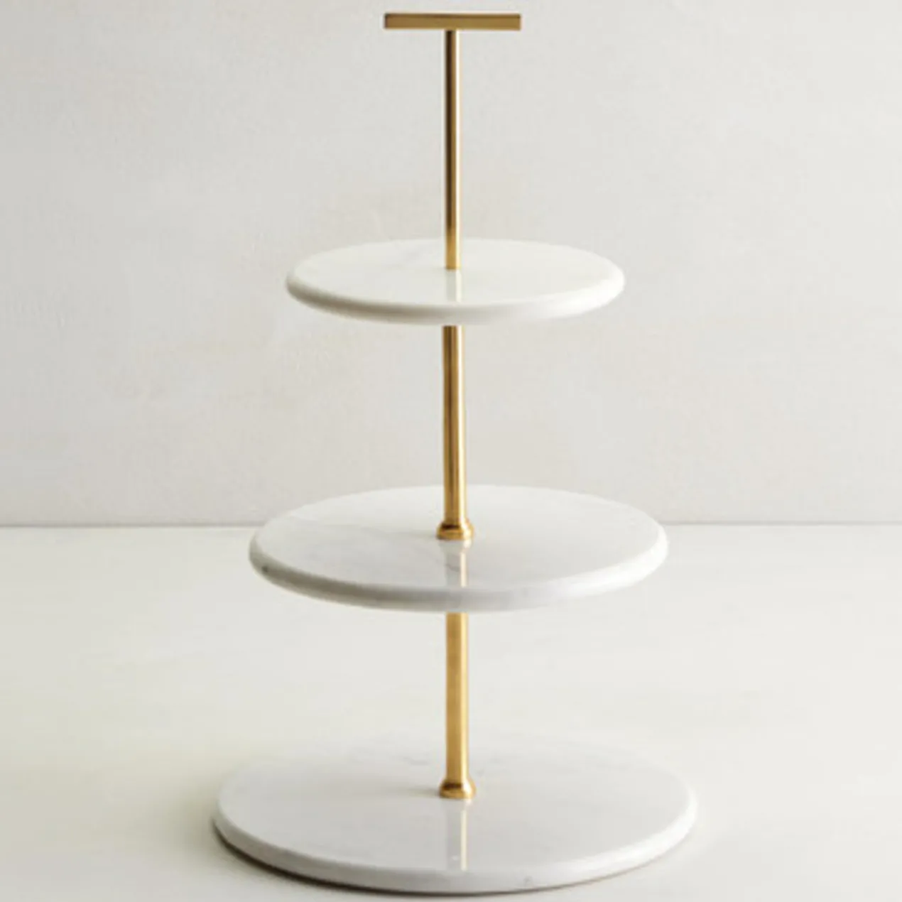 Marble 3 Tiered Stand