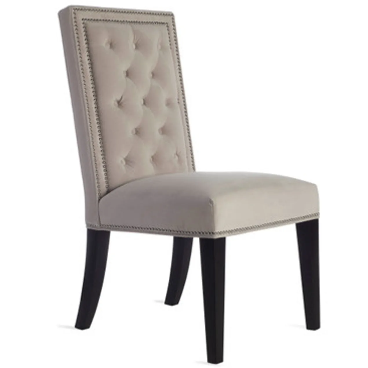 Maxwell Dining Chair With Nailheads - Espresso