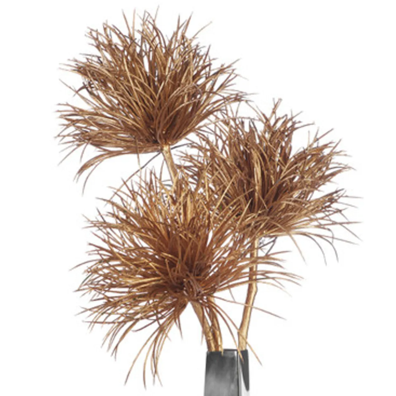 Metallic Sphere Stem - Set of 3