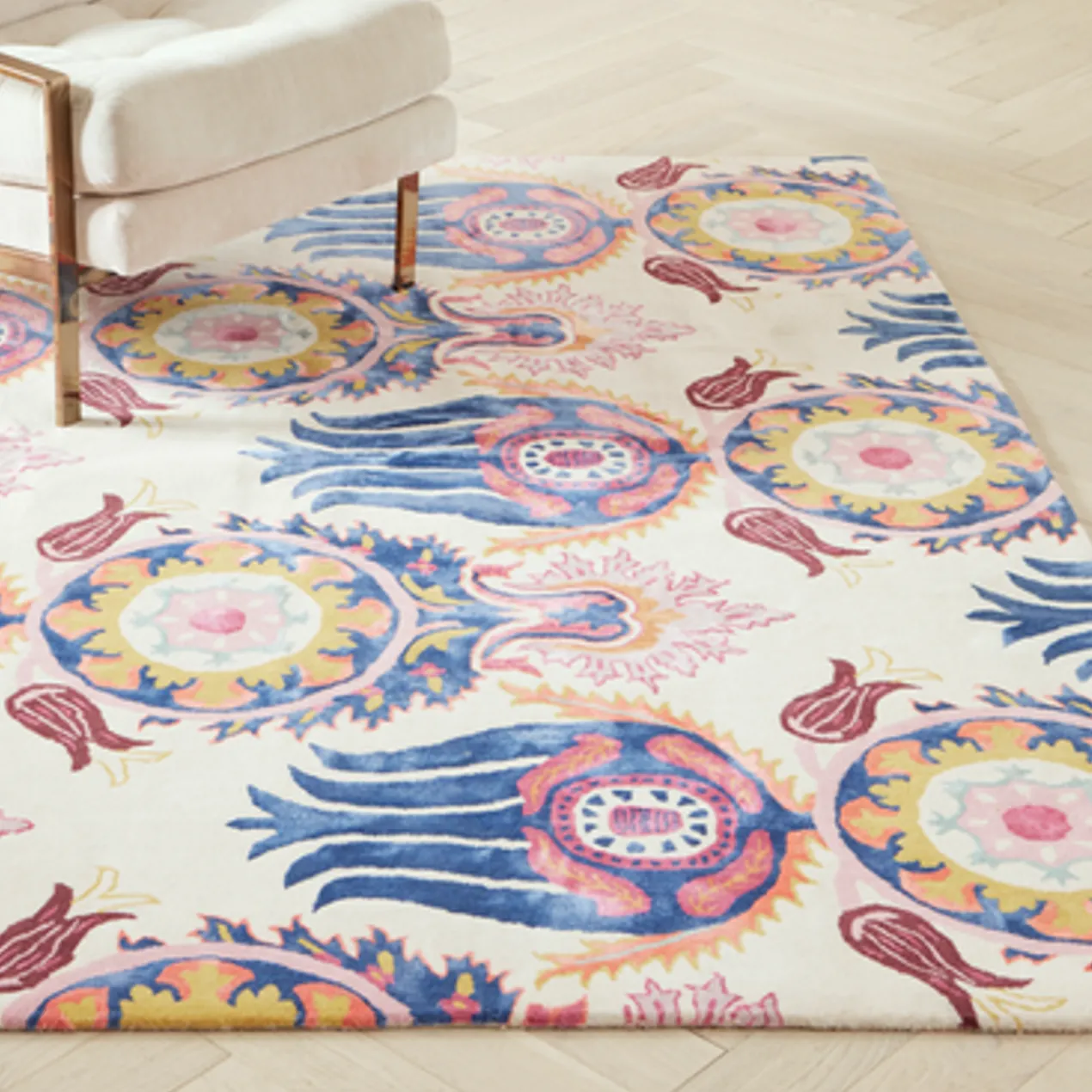 Nikki Chu - Asham Rug - Sunset