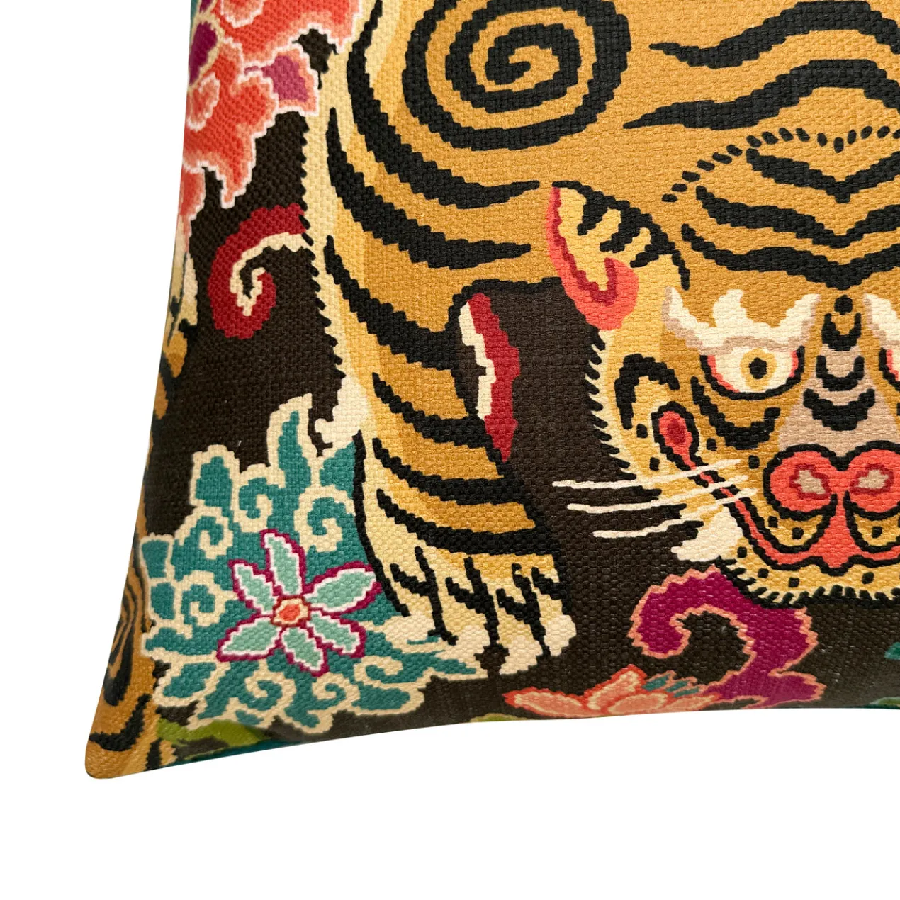 Nimer Pillow 22" - Gold/Multi