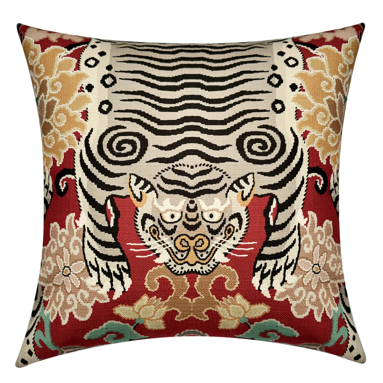 Nimer Pillow 22" - Grey/Multi