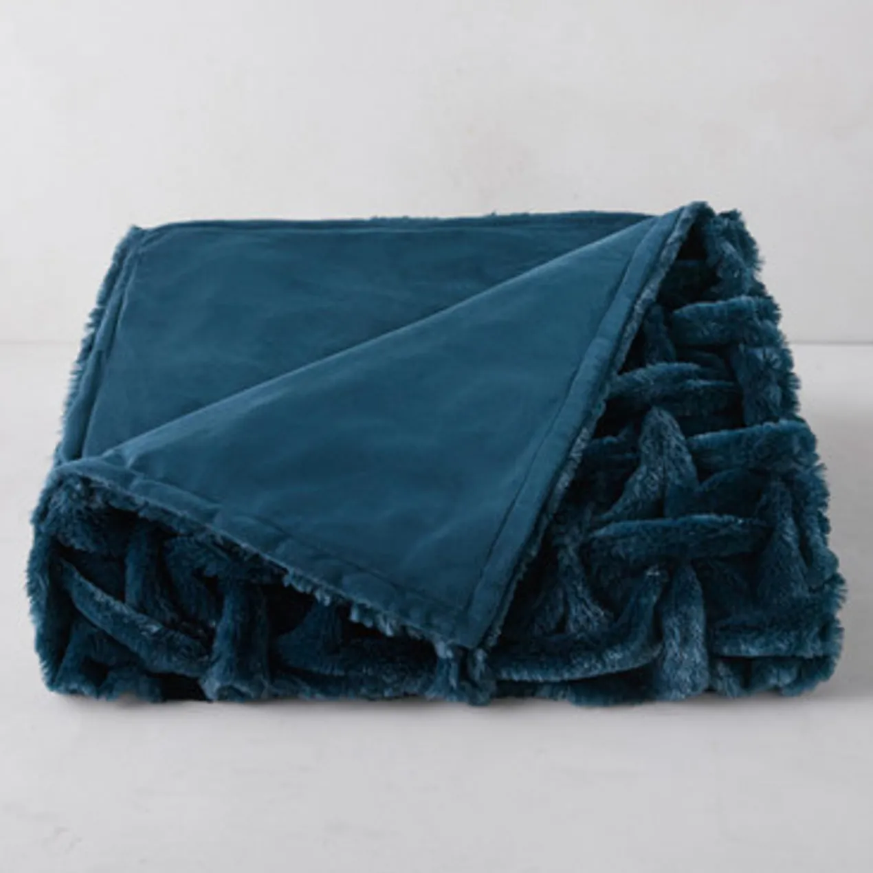 Oslo Throw - Cerulean