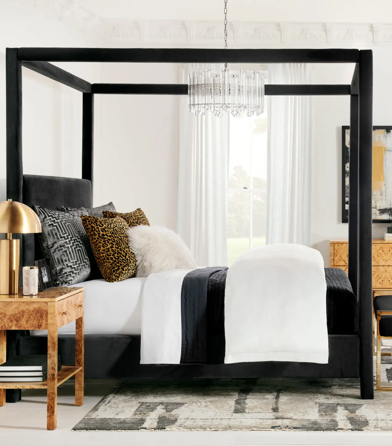 Paloma Canopy Platform Bed