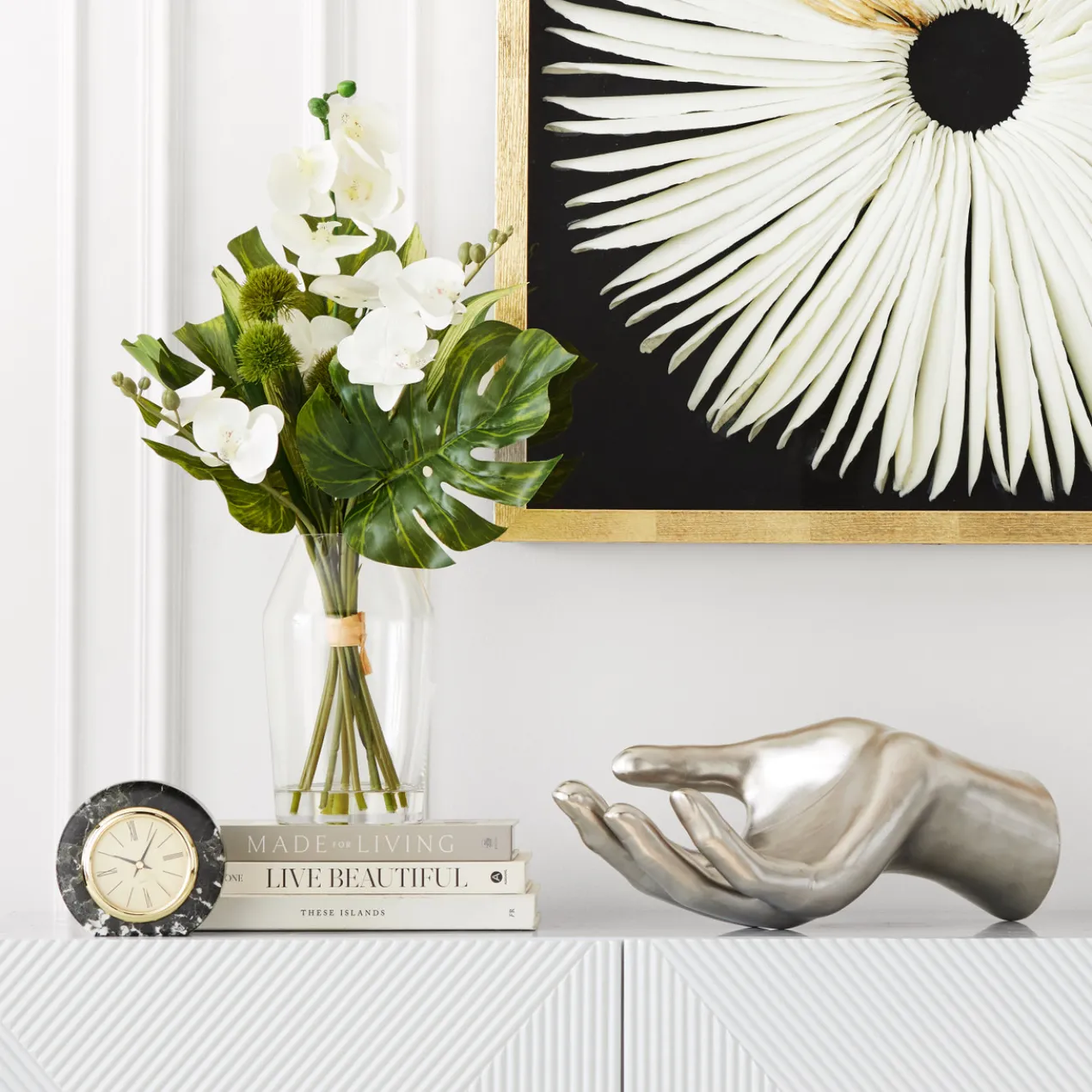 Phalaenopsis Leaf In Glass