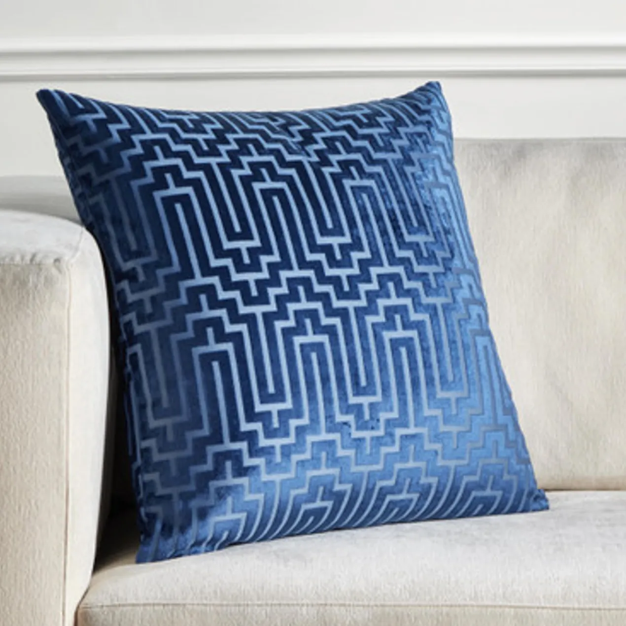 Porter Pillow 24" - Sapphire