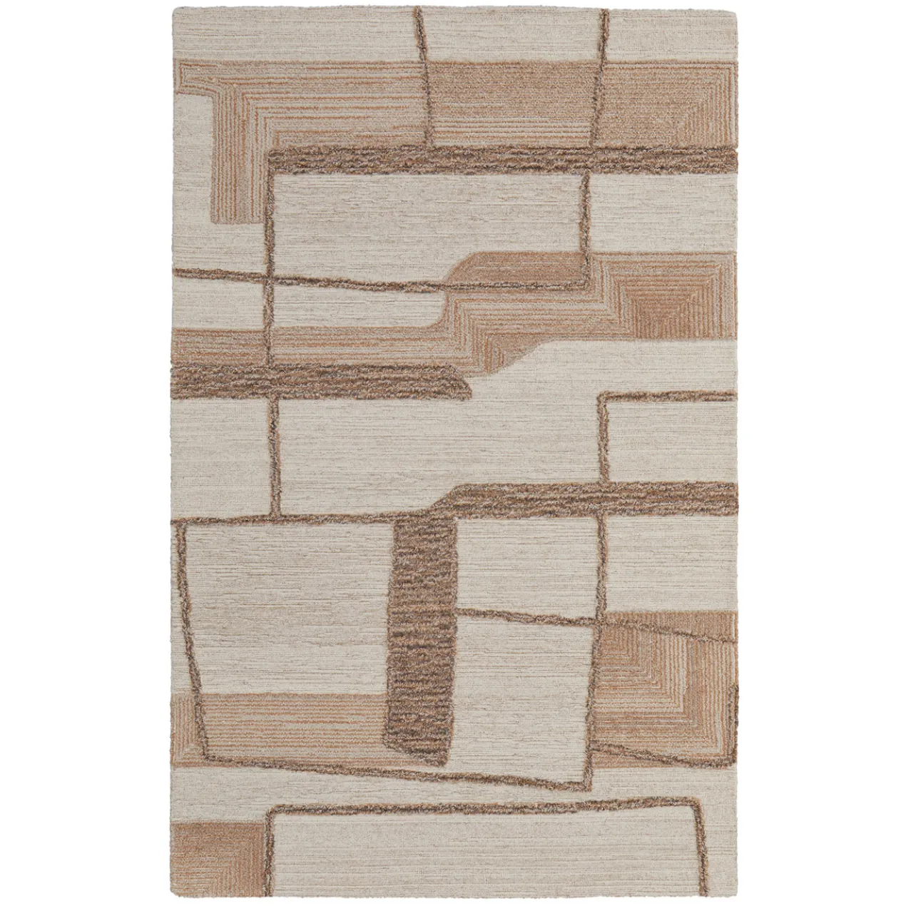 Saris Rug - Ivory/Beige