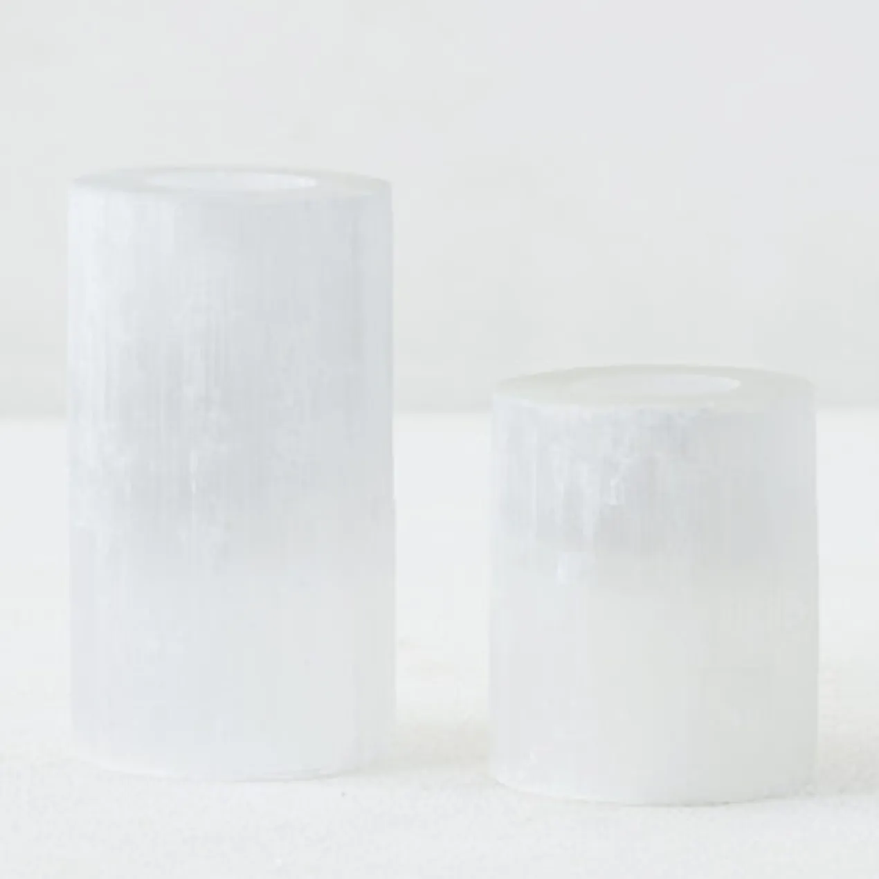Selenite Votive