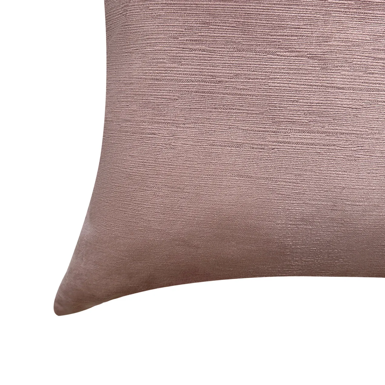 Solid Texture Pillow 20" - Mauve