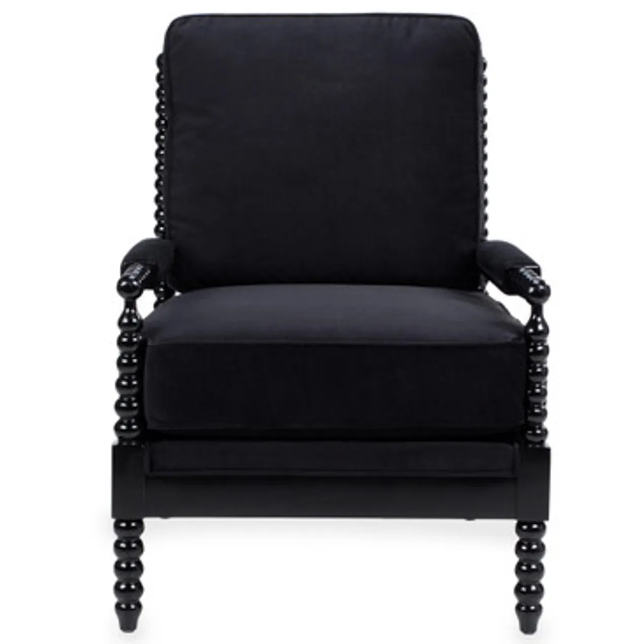 Spindle Chair - High Gloss Black