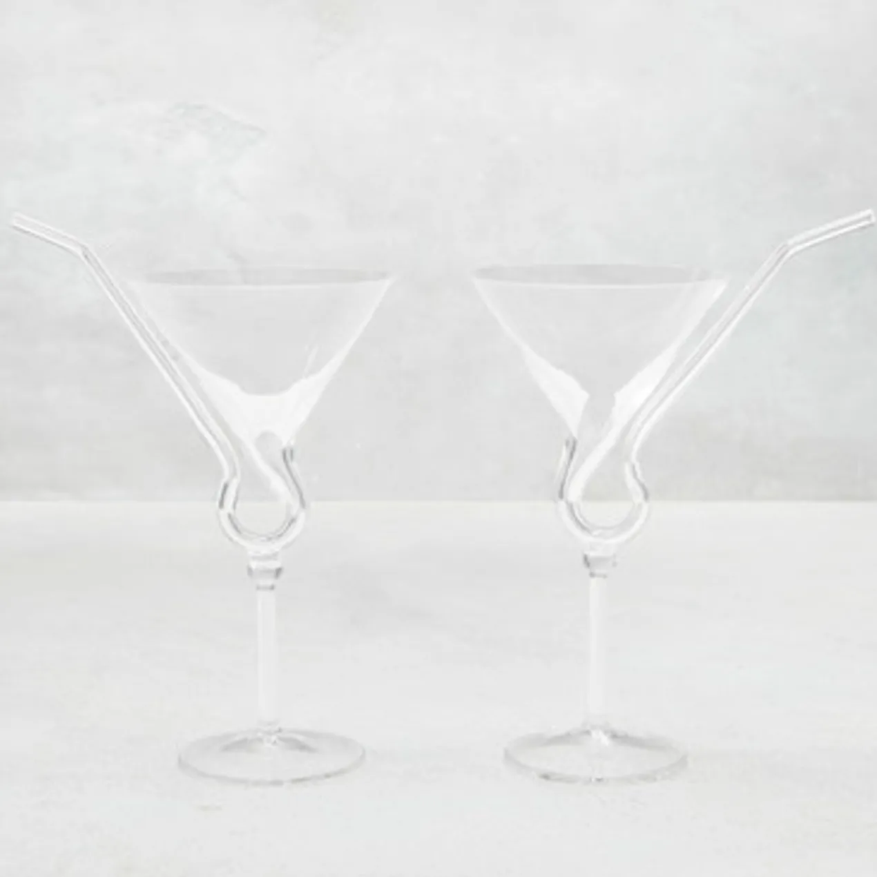 Straw Martini - Set of 2