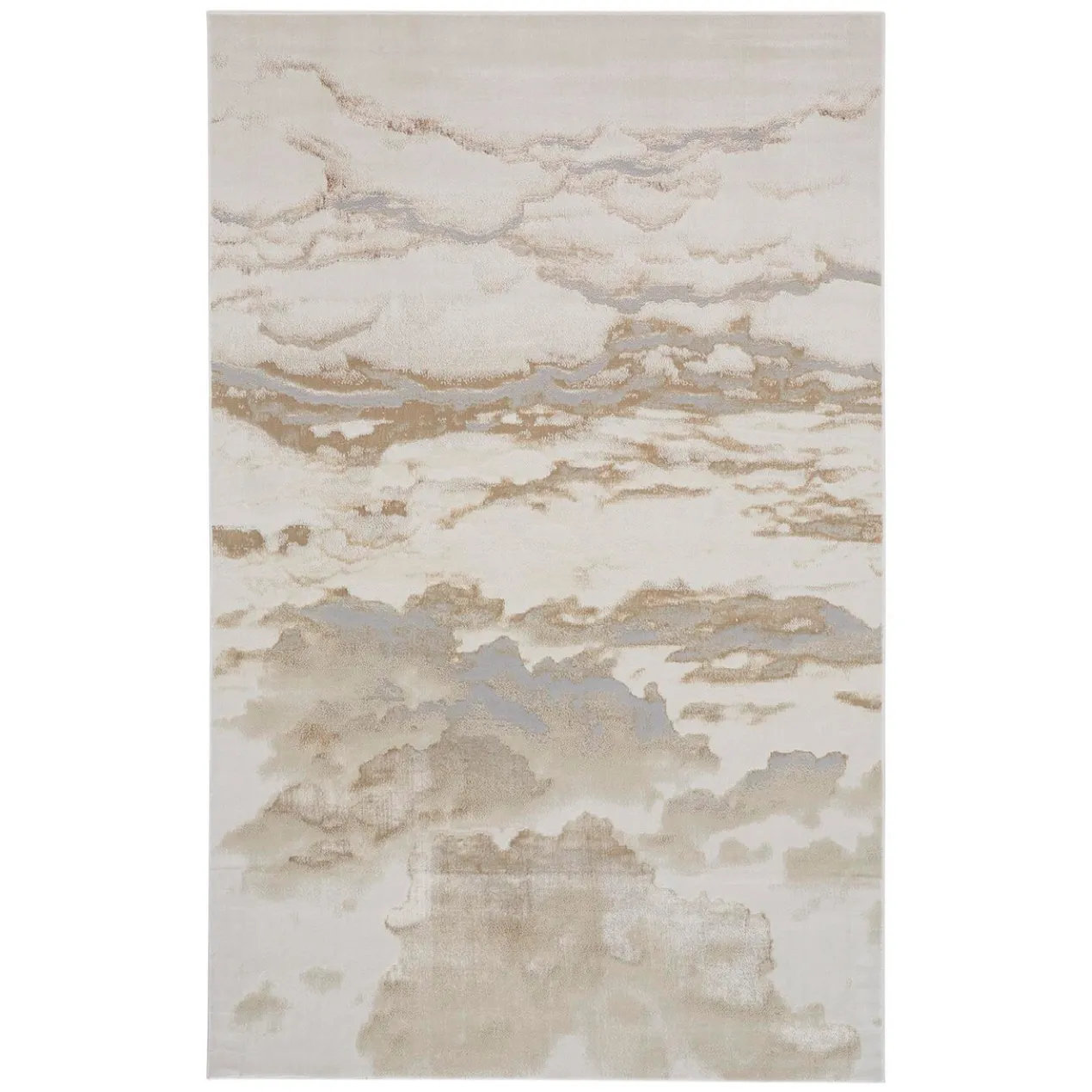 Tide Rug - Beige/Gold