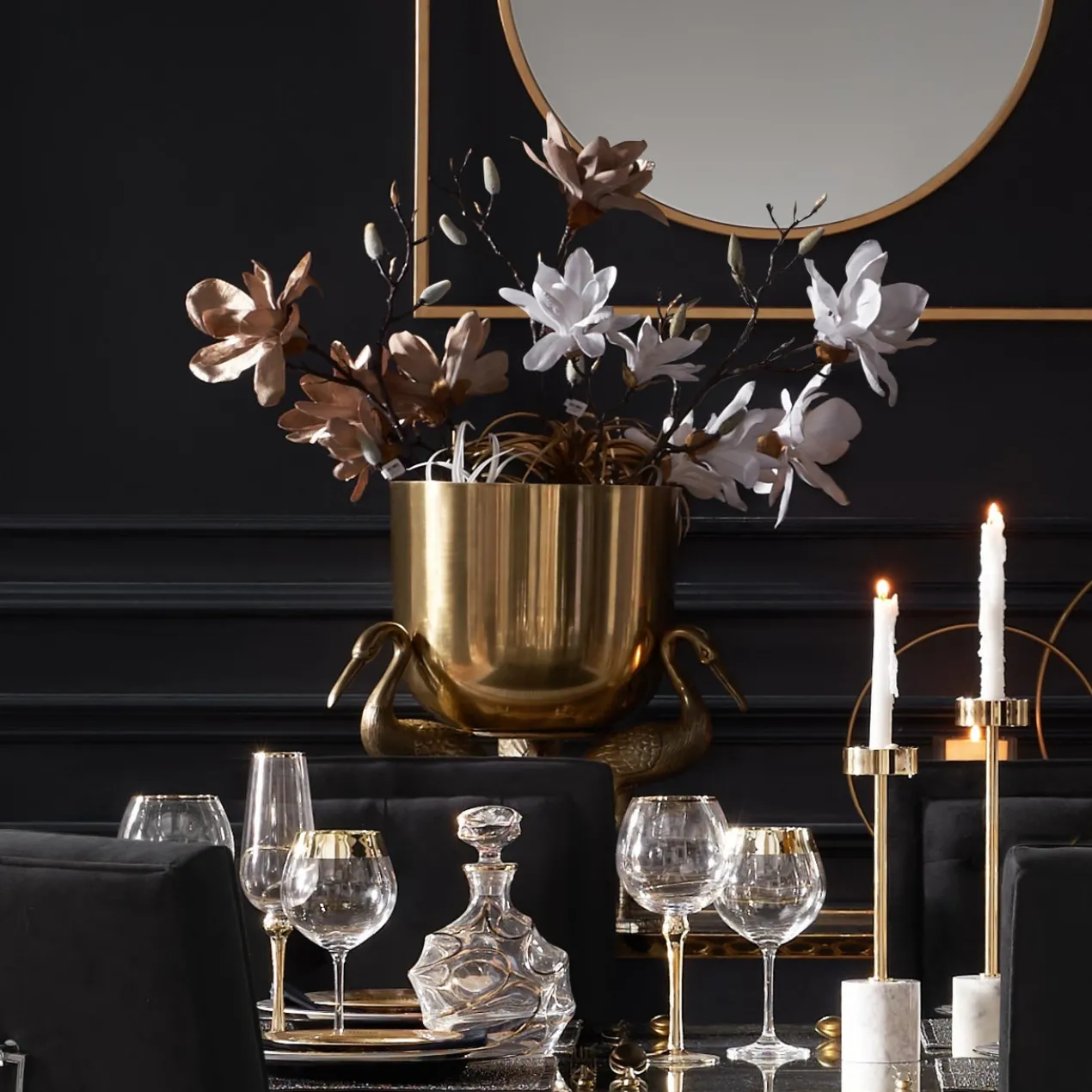 Velvet Magnolia - Set of 3