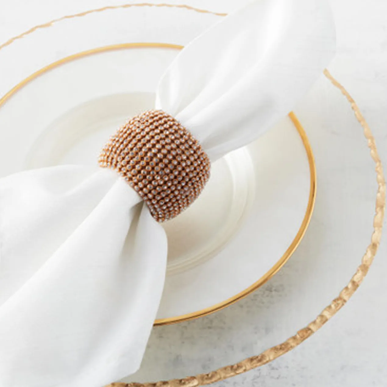 Victoria Napkin Ring - Set of 4