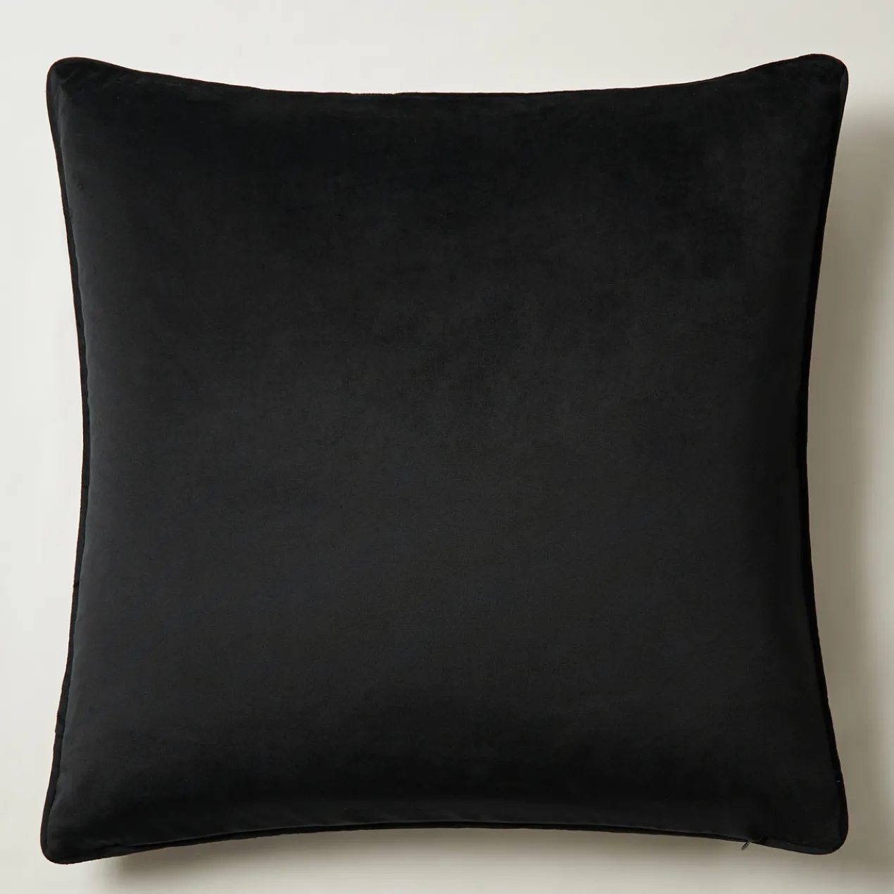 Wavy Zebra Pillow 22" - Black